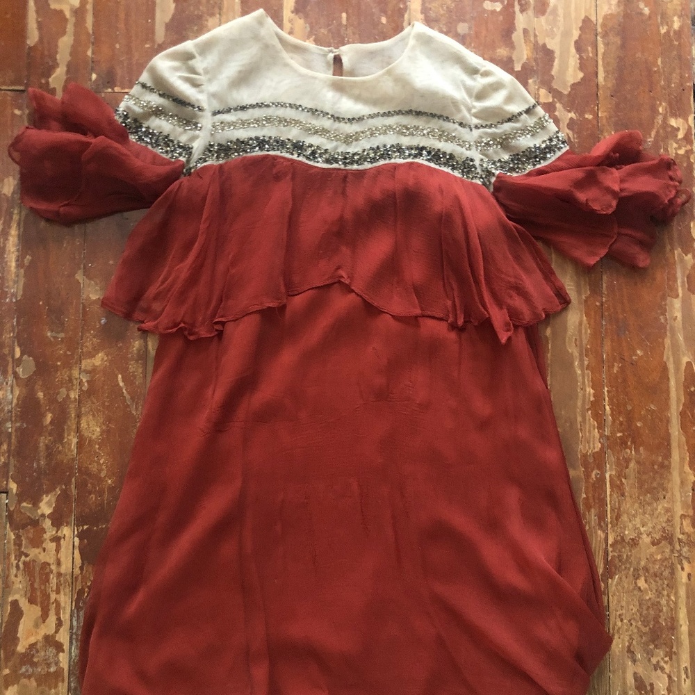 Anthropologie 20s Vintage Dress
